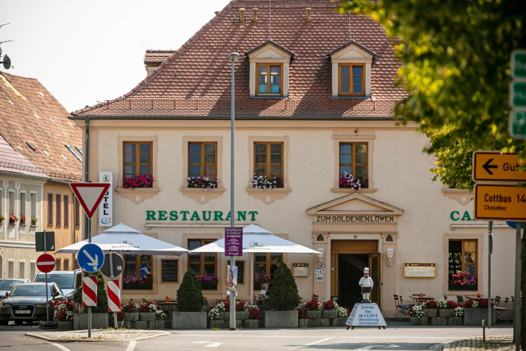 Hotel Zum Goldenen Loewen Peitz Εξωτερικό φωτογραφία